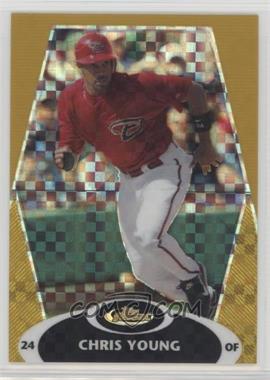 2008 Topps Finest - [Base] - Gold X-Fractor #59 - Chris Young /25