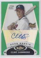 Rookie Autograph - Clint Sammons #/199