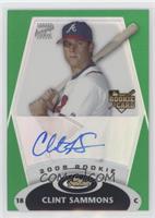 Rookie Autograph - Clint Sammons [EX to NM] #/199