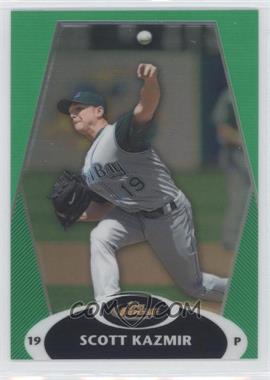 2008 Topps Finest - [Base] - Green Refractor #22 - Scott Kazmir /199