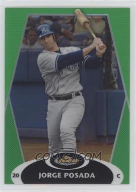 2008 Topps Finest - [Base] - Green Refractor #40 - Jorge Posada /199