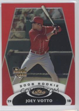 2008 Topps Finest - [Base] - Red Refractor #143 - Joey Votto /25