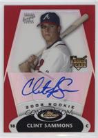 Rookie Autograph - Clint Sammons #/25