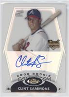 Rookie Autograph - Clint Sammons [EX to NM] #/499