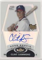 Rookie Autograph - Clint Sammons #/499