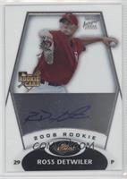 Rookie Autograph - Ross Detwiler