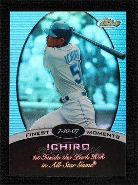 2008 Topps Finest - Finest Moments - Blue Refractor #FM-IS - Ichiro /299