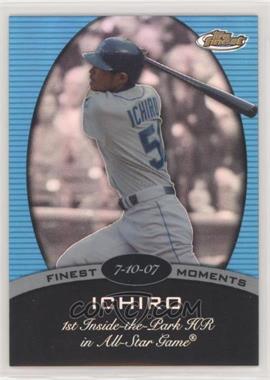 2008 Topps Finest - Finest Moments - Blue Refractor #FM-IS - Ichiro /299