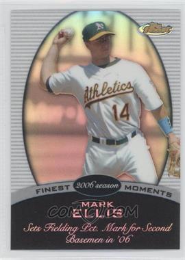 2008 Topps Finest - Finest Moments - Refractor #FM-ME - Mark Ellis