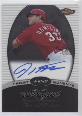 2008 Topps Finest - Finest Moments Autographs #FMA-JH - Josh Hamilton