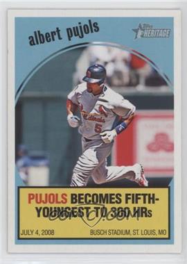 2008 Topps Heritage - 2008 Flashbacks #FB6 - Albert Pujols