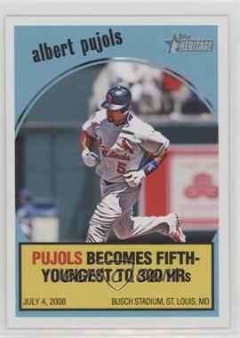 2008 Topps Heritage - 2008 Flashbacks #FB6 - Albert Pujols