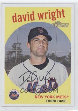 2008 Topps Heritage - [Base] - Black Back #224 - David Wright