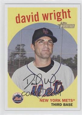 2008 Topps Heritage - [Base] - Black Back #224 - David Wright