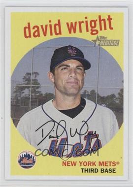 2008 Topps Heritage - [Base] - Black Back #224 - David Wright