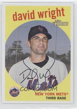 2008 Topps Heritage - [Base] - Black Back #224 - David Wright