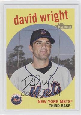 2008 Topps Heritage - [Base] - Black Back #224 - David Wright