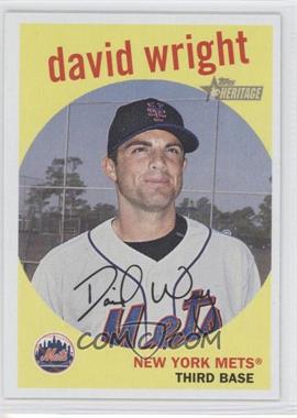 2008 Topps Heritage - [Base] - Black Back #224 - David Wright