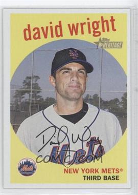 2008 Topps Heritage - [Base] - Black Back #224 - David Wright