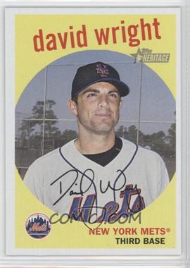 2008 Topps Heritage - [Base] - Black Back #224 - David Wright