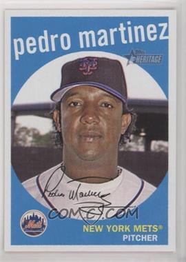 2008 Topps Heritage - [Base] - Black Back #225 - Pedro Martinez