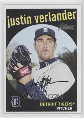 2008 Topps Heritage - [Base] - Black Back #338 - Justin Verlander