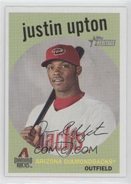 2008 Topps Heritage - [Base] - Black Back #54 - Justin Upton