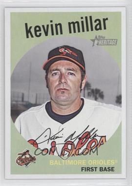 2008 Topps Heritage - [Base] - Black Back #607 - Kevin Millar