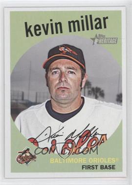 2008 Topps Heritage - [Base] - Black Back #607 - Kevin Millar