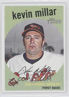 2008 Topps Heritage - [Base] - Black Back #607 - Kevin Millar