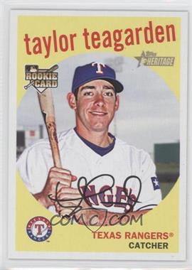 2008 Topps Heritage - [Base] - Black Back #672 - Taylor Teagarden