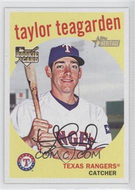 2008 Topps Heritage - [Base] - Black Back #672 - Taylor Teagarden