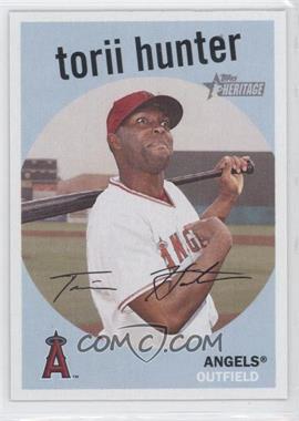 2008 Topps Heritage - [Base] - Black Back #81 - Torii Hunter