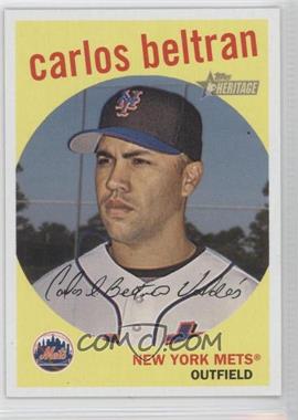 2008 Topps Heritage - [Base] - Black Back #82 - Carlos Beltran