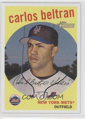 2008 Topps Heritage - [Base] - Black Back #82 - Carlos Beltran