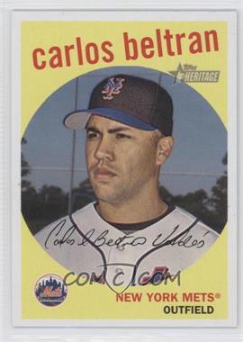 2008 Topps Heritage - [Base] - Black Back #82 - Carlos Beltran