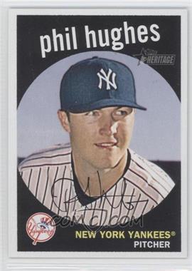 2008 Topps Heritage - [Base] - Black Back #92 - Phil Hughes