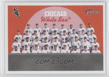 2008 Topps Heritage - [Base] - Black Back #94 - Checklist - Chicago White Sox Team (Fourth Series)