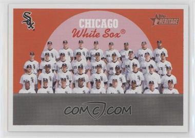 2008 Topps Heritage - [Base] - Black Back #94 - Checklist - Chicago White Sox Team (Fourth Series)