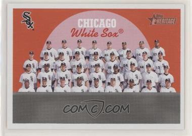2008 Topps Heritage - [Base] - Black Back #94 - Checklist - Chicago White Sox Team (Fourth Series)