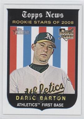 2008 Topps Heritage - [Base] #117 - Daric Barton