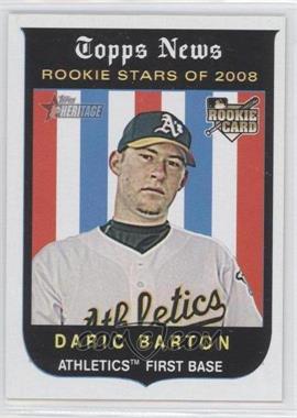 2008 Topps Heritage - [Base] #117 - Daric Barton