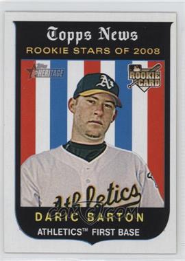 2008 Topps Heritage - [Base] #117 - Daric Barton