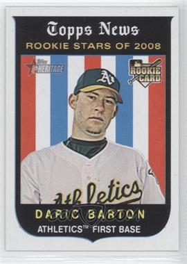 2008 Topps Heritage - [Base] #117 - Daric Barton