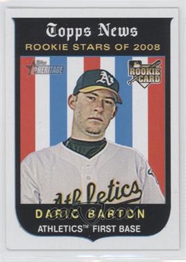 2008 Topps Heritage - [Base] #117 - Daric Barton