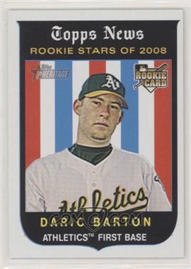 2008 Topps Heritage - [Base] #117 - Daric Barton