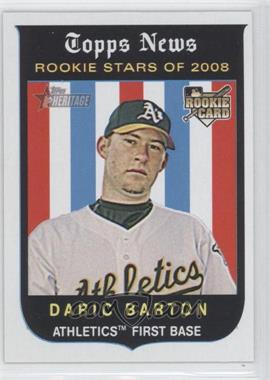 2008 Topps Heritage - [Base] #117 - Daric Barton