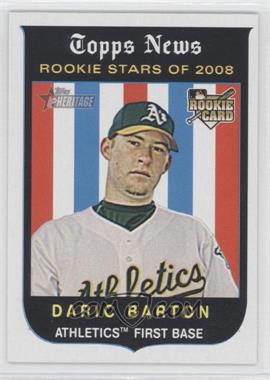 2008 Topps Heritage - [Base] #117 - Daric Barton