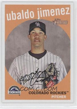 2008 Topps Heritage - [Base] #274 - Ubaldo Jimenez