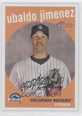 2008 Topps Heritage - [Base] #274 - Ubaldo Jimenez